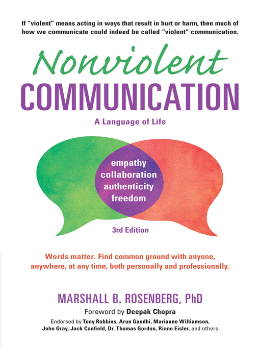 Title details for Nonviolent Communication by Marshall B. Rosenberg - Wait list